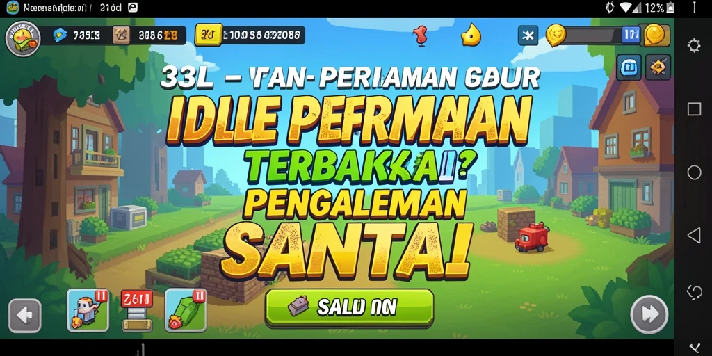 Tampilan gameplay <strong>33L</strong> yang menunjukkan kemajuan santai dan menarik.