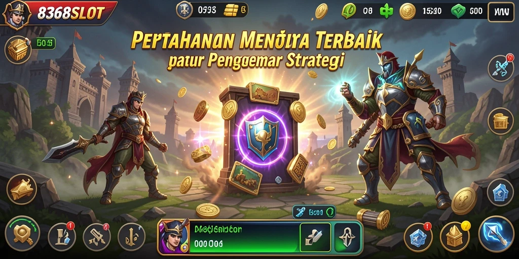 Tampilan gameplay menara di 8368SLOT yang menarik dan menegangkan.