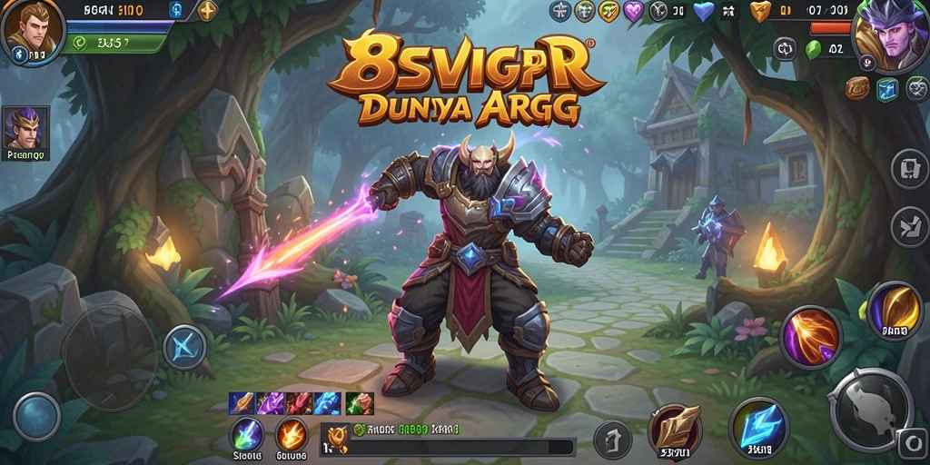 Tampilan gameplay seru dari 8SVIP dengan aksi ARPG yang memukau.