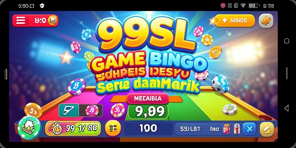 Gameplay seru 99SL dengan suasana bermain Bingo yang menegangkan.