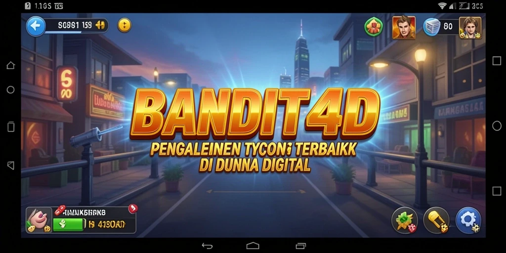 Tampilan gameplay menarik dari BANDIT4D yang menunjukkan strategi Tycoon.
