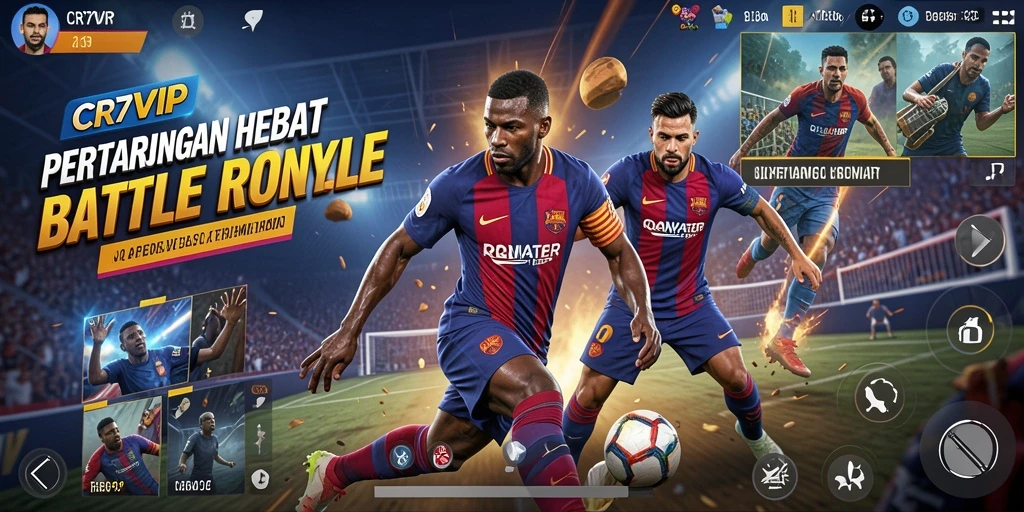 Tangkapan layar mencolok dari aksi epic dalam <strong>CR7VIP</strong>.