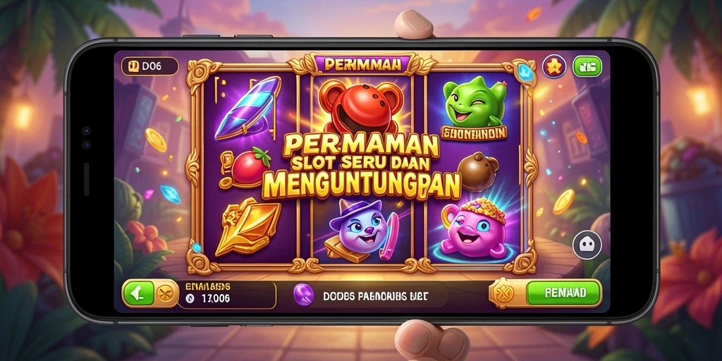 Tampilan gameplay D06 yang menarik dan penuh warna.