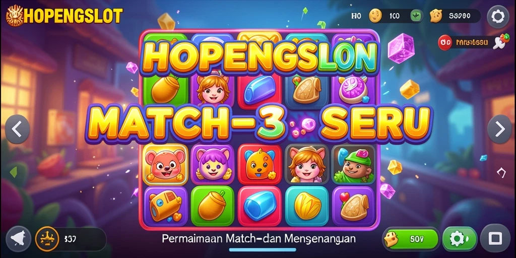 Tangkapan layar gameplay HOPENGSLOT yang penuh warna dan menarik.