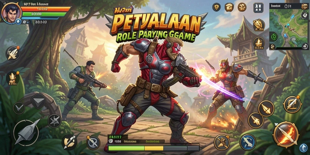 Gameplay seru di dunia fantasi HP777.