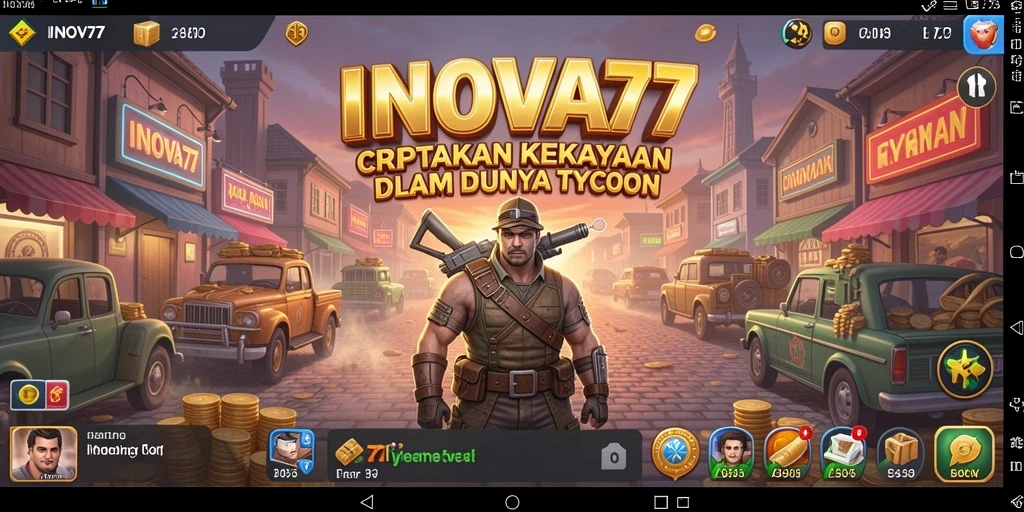 Tampilan gameplay Tycoon yang menarik di INOVA77.