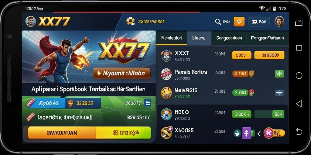 Tampilan menarik dari gameplay Sportsbook XXX777 yang penuh aksi.